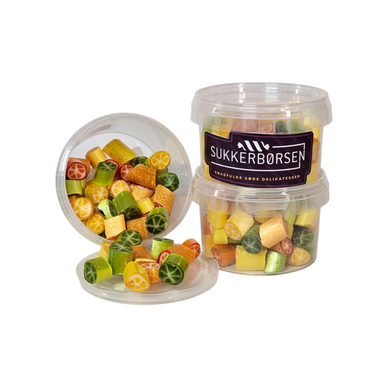 Blandede citrus bolcher