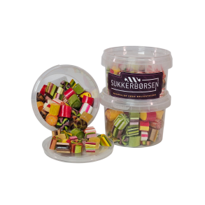 Blandede bolcher uden lakrids