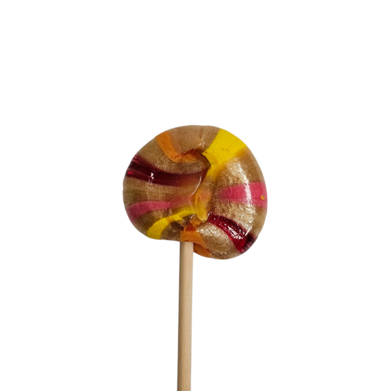 Fl�dekaramel slikkepind