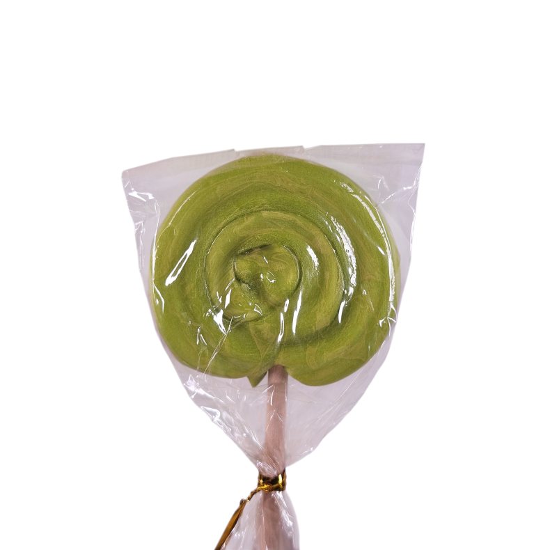 Lime slikkepind, mellem